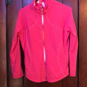 Lululemon zip up jacket, pink